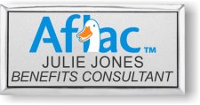 (image for) Aflac Silver Executive Badge with Large Italic Title