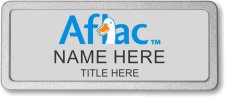 (image for) Aflac Silver Prestige Badge with Pebbled Silver Frame