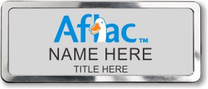 (image for) Aflac Silver Prestige Badge with Polished Silver Frame