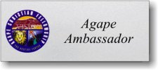 (image for) Agape Christian Fellowship Silver Badge