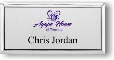 (image for) Agape House of Worship Executive Silver Badge
