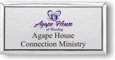 (image for) Agape House of Worship Connection Ministry Executive Silver Badge