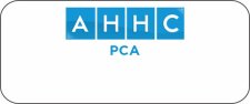 (image for) Atrio Home Health Care - White Standard Blank Badge