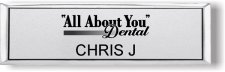 (image for) All About You Dental Silver Small Executive Badge