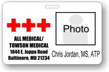 (image for) All Medical / Towson Medical Photo ID Badge