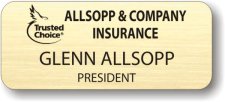 (image for) Allsopp and Company Insurance Gold Badge