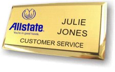 (image for) Allstate Insurance Executive Gold Badge