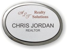 (image for) ALT Realty Solutions Executive Oval Silver Badge