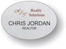 (image for) ALT Realty Solutions Silver Oval Badge