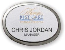 (image for) Always Best Care Executive Silver Oval Badge
