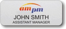 (image for) AM-PM Mini Market Silver Badge