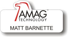 (image for) AMAG Technology Shaped Badge