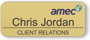 (image for) AMEC Gold Badge Round Corners