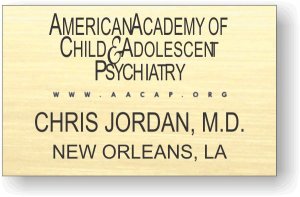 (image for) American Academy of Child and Adolescent Psychiatry Gold Badge