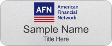 (image for) American Financial Network Silver Standard Badge