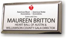 (image for) American Heart/Stroke Association Logo A Executive Silver Badge