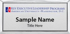 (image for) American University Key Executive Leadership Programs Executive Silver Badge