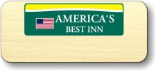 (image for) America's Best Inn Gold Logo Only Badge