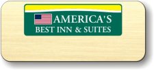 (image for) America's Best Inn & Suites Gold Logo Only Badge