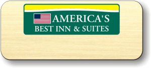 (image for) America\'s Best Inn & Suites Gold Logo Only Badge