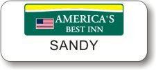 (image for) America's Best Inn White Badge