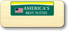 (image for) America's Best Suites Gold Logo Only Badge