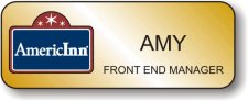 (image for) AmericInn Logo A Gold Badge