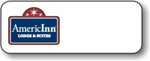 (image for) AmericInn Logo B White Logo Only Badge