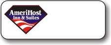 (image for) AmeriHost Inn & Suites Logo A White Logo Only Badge