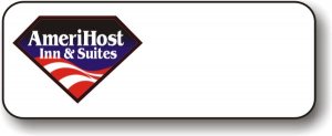 (image for) AmeriHost Inn & Suites Logo A White Logo Only Badge