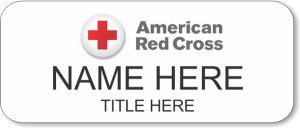 (image for) American Red Cross White Badge