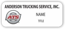 (image for) Anderson Trucking Service White Badge