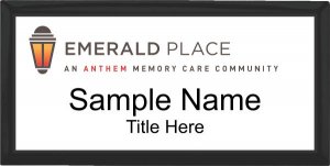 (image for) Anthem Memory Care - Emerald Place - Executive Black Other Badge