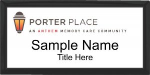 (image for) Anthem Memory Care - Porter Place - Executive Black Other Badge