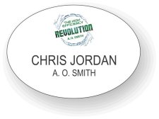 (image for) A.O. Smith High Efficiency Revolution White Oval