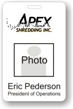 (image for) Apex Shredding Photo ID Badge