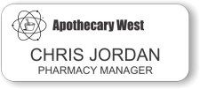(image for) Apothecary West White Badge