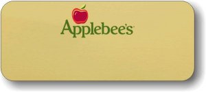 (image for) Applebee\'s Gold Logo Only Badge