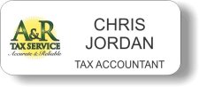 (image for) A&R Accounting & Tax Service White Badge