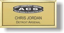 (image for) Army Community Service - Warren Executive Gold Badge