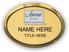 (image for) Ascend Hotel Collection Gold Oval Executive Badge