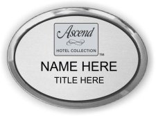 (image for) Ascend Hotel Collection Silver Oval Executive Badge