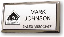 (image for) Ashley Furniture Home Store Style B Executive Silver Badge
