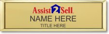 (image for) Assist-2-Sell Small Executive Gold Badge