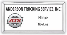 (image for) Anderson Trucking Service Silver Executive Badge