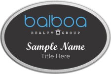 (image for) balboa Realty Group Oval Prestige Pebbled badge