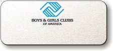 (image for) Boys & Girls Club of America Silver Logo Only Badge