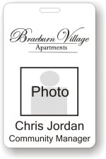 (image for) Barrett & Stokely Braeburn Apartments Photo ID Badge