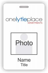 (image for) Barrett & Stokely One Lytle Place Apts. Photo ID Badge