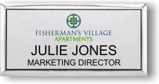 (image for) Barrett & Stokely Fisherman's Village Silver Executive Badge